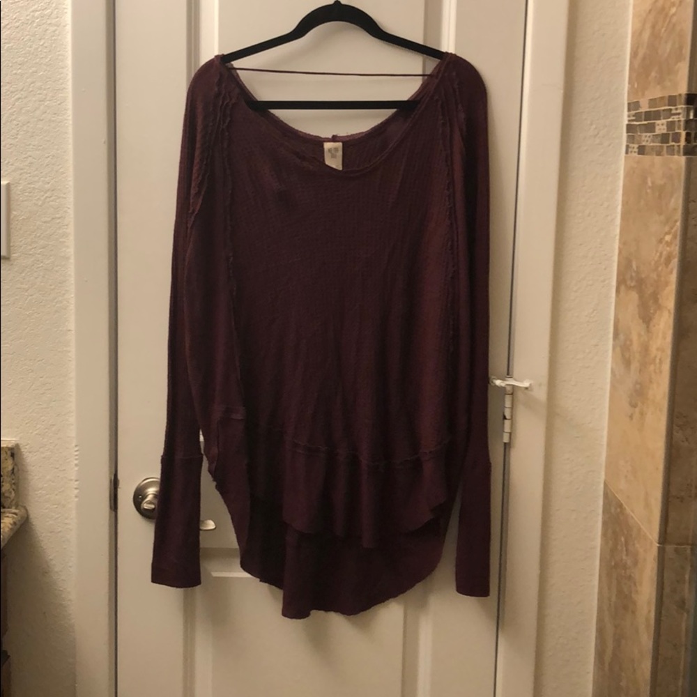 Free people long sleeve sweater